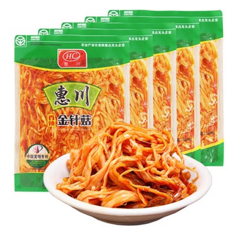 惠川 香辣金针菇 180g